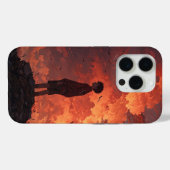 黄昏の若者 - 情感溢れる空の下 Case-Mate iPhoneケース (裏面 (横))