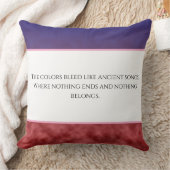 黄昏の静寂 クッション (ブランケット)