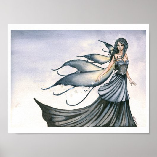 黄昏を通る星の軌跡 ポスター (正面)