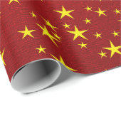 黄星テンプレート文字紙 ラッピングペーパー (ロールコーナー)