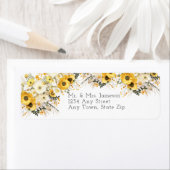 黄春の花夏季エレガント帰還 ラベル (インサイチュ)