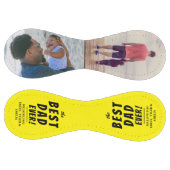 黄最高のパパEver 2 Photo Collage ソフトボール (パネル)