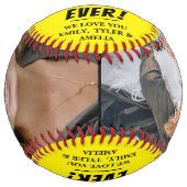 黄最高の母2 Photo Collage ソフトボール (正面)