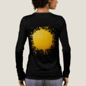 黄根 トライブレンドＴシャツ (背面)