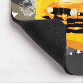 黄橙色ヴィンテージのsaabの再結集のmousepad - マウスパッド (コーナー)