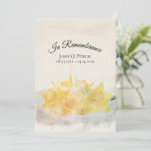 黄水仙の花葬追悼式 プログラム (スタンド正面)