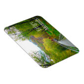 黄河の磁石の上にフィギーの土手の橋 マグネット (右側)