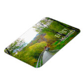 黄河の磁石の上にフィギーの土手の橋 マグネット (左側)