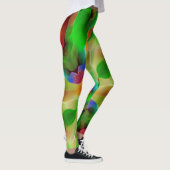 黄泉と色のレリーフ、 浮き彫り、緑が優勢 レギンス (右)