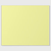 黄淡い色の色無地の |クラシック |エレガント | ラッピングペーパー (フラット)