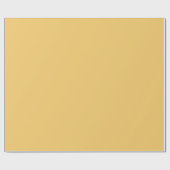 黄無地のパステルイースター – 30" x 6転が ラッピングペーパー (フラット)