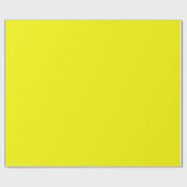 黄無地の水仙 ラッピングペーパー (フラット)