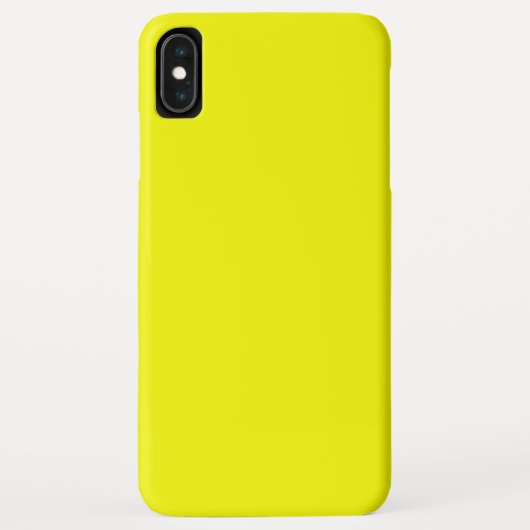 黄無地の水仙 Case-Mate iPhoneケース (裏面)