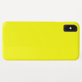 黄無地の水仙 Case-Mate iPhoneケース (裏面(横))