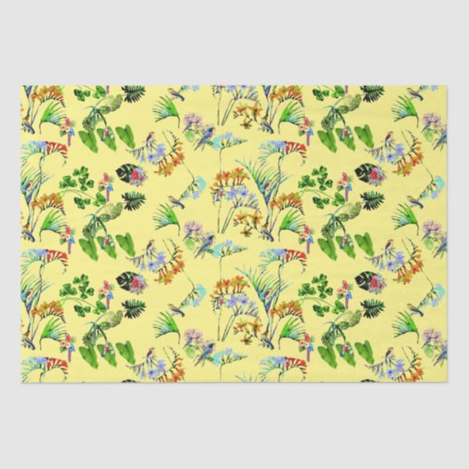 黄熱帯パラダイス 薄葉紙 (正面)