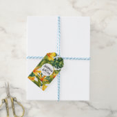 黄熱帯フローラ結婚ズ ギフトタグ (より糸付き)