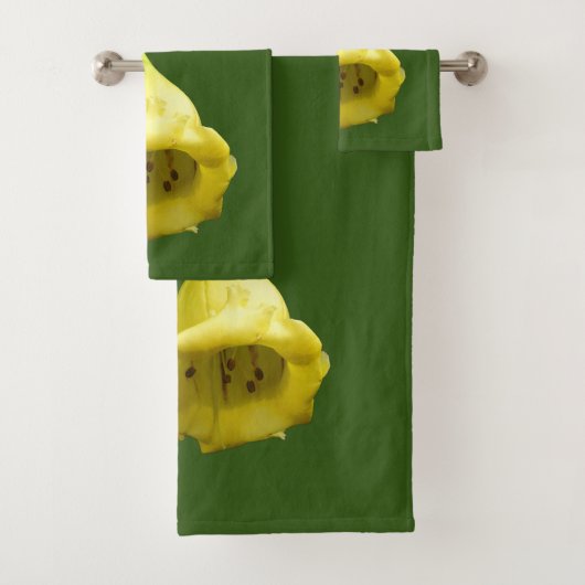 黄熱帯花 バスタオルセット (インサイチュ)