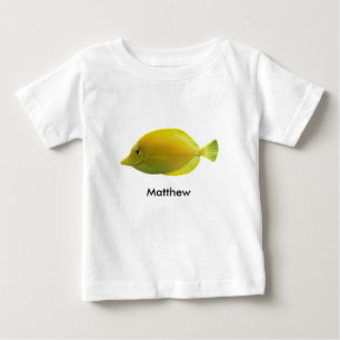 黄熱帯魚 ベビーTシャツ