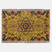 黄牡丹 スローブランケット (正面)
