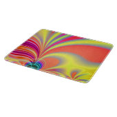 黄珊瑚フラクタルアート カッティングボード (角)