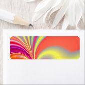 黄珊瑚フラクタルアート ラベル (インサイチュ)