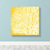 黄珊瑚 キャンバスプリント (インサイチュ (ウッドフロア))