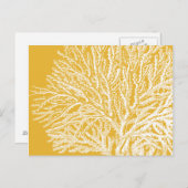 黄珊瑚 ポストカード (正面/裏面)