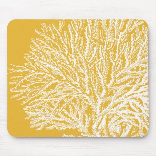 黄珊瑚 マウスパッド (正面)