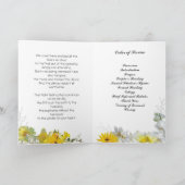 黄白の花葬祭プログラム プログラム (内部)