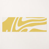 黄白ヨガマット ヨガマット (正面(横))