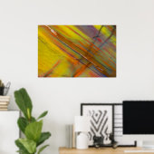 黄石化木材 ポスター (ホームオフィス)