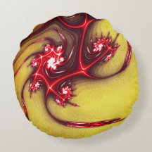 黄砂の質感に赤みを帯びたフラクタルのトカゲ