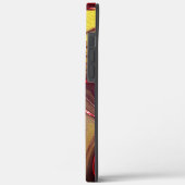 黄砂の質感に赤みを帯びたフラクタルのトカゲ Case-Mate iPhoneケース (裏面 / 左)