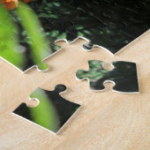 黄硫黄棚キノコ菌糸体 ジグソーパズル (側面)