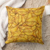 黄秋葉 クッション (ブランケット)