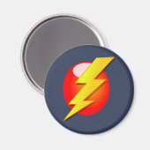 黄稲妻ボルト マグネット (正面/裏面)