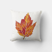 黄紅葉枕 クッション (正面)