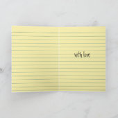 黄紙 カード (内部)