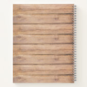 黄素朴ひまわりカスタムビジネス手帳 ノートブック (裏面)