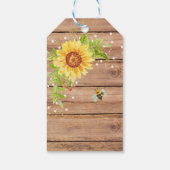 黄素朴ひまわり ギフトタグ (裏面)