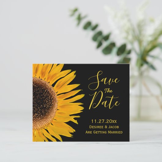 黄素朴色の黒ひまわり予算の保存日 (スタンド正面)
