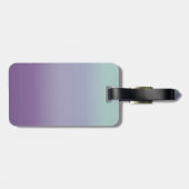 黄紫色の気泡 ラゲッジタグ (裏面横)