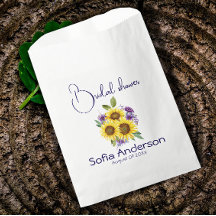 黄紫色の野花ひまわり水色