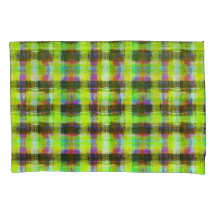 黄絵を描格子状プリント