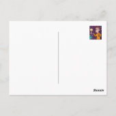 「黄絹パジャマ」はがき ポストカード (裏面)