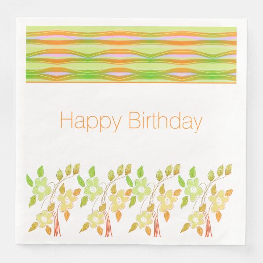 黄緑とオレンジ (正面)