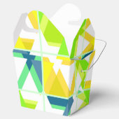 黄緑の抽象的なもの フェイバーボックス (オープン)