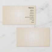 黄線-ビジネス 名刺 (正面/裏面)