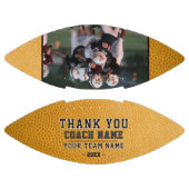 黄色ありがとうコーチのチーム名写真 アメリカンフットボール (パネル)