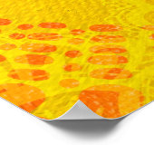 黄色いあなたは私の太陽の絵 ポスター (角)